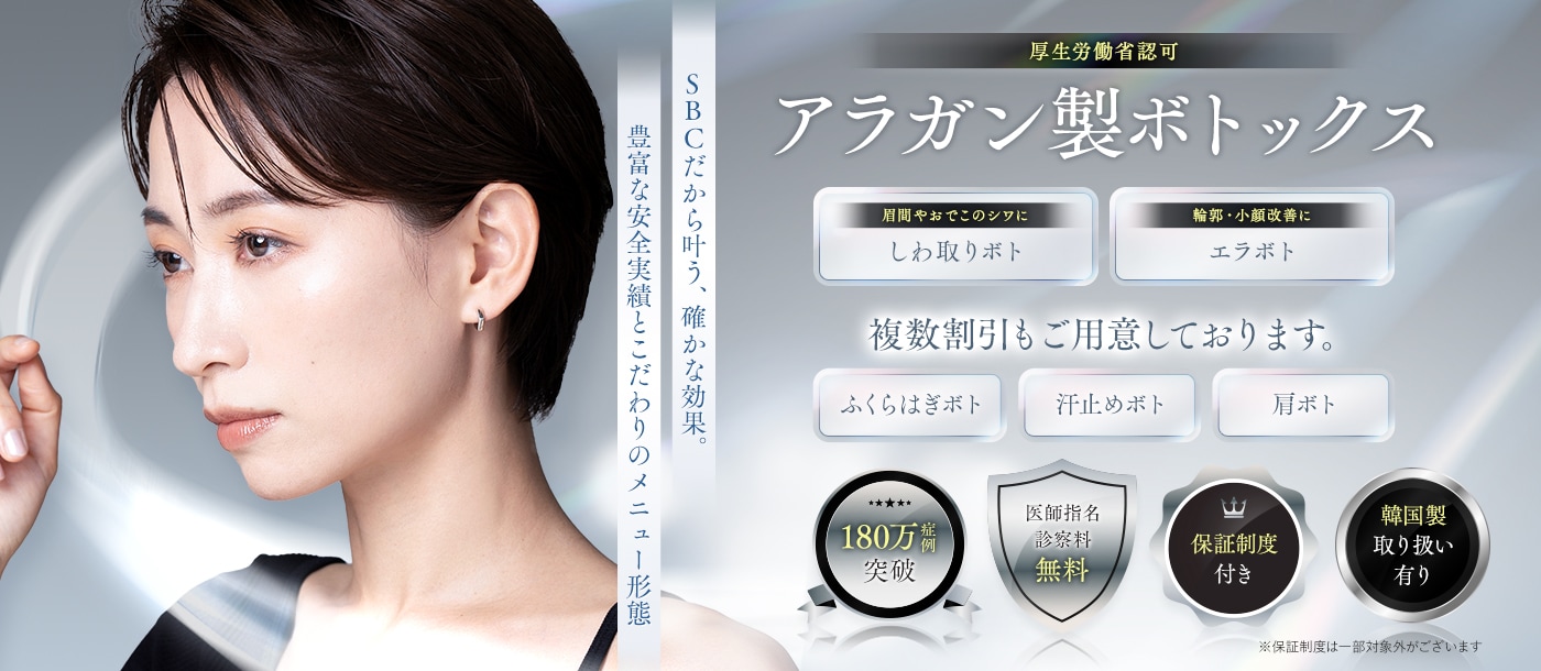 アラガン製ボトックス