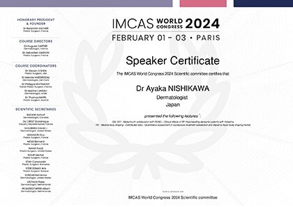 IMCAS Asia 2023 Faculty Guest Speaker