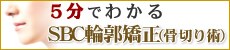 5分でわかるSBC輪郭矯正(骨切り術)