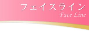湘南 美容外科のフェイスライン