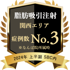 2024年上期 関西エリア 脂肪吸引注射 3位