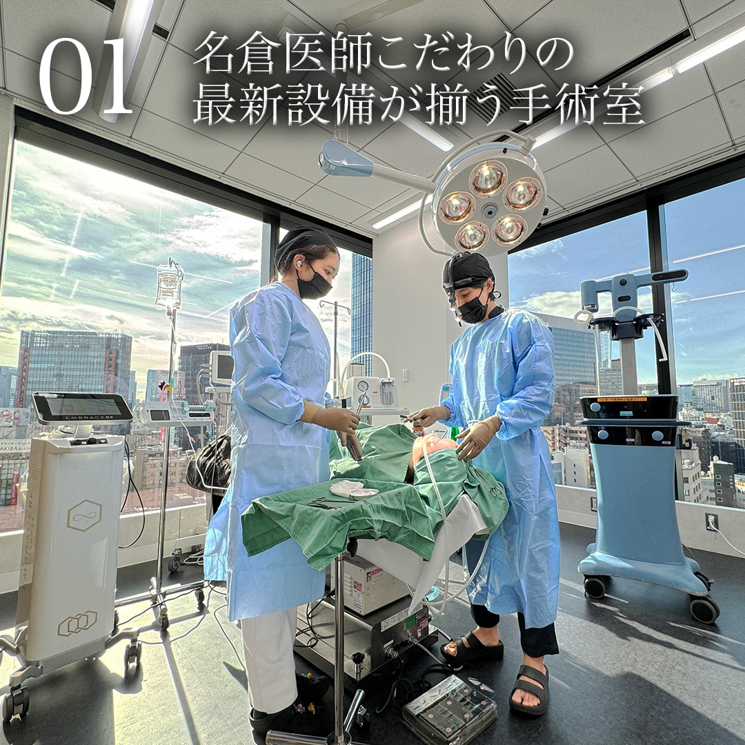 01.Dr. Nagura's dedicated state-of-the-art operating room.