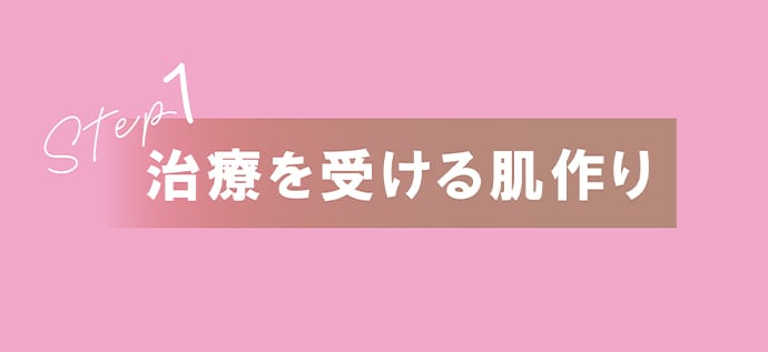 治療を受ける準備を始めよう♪