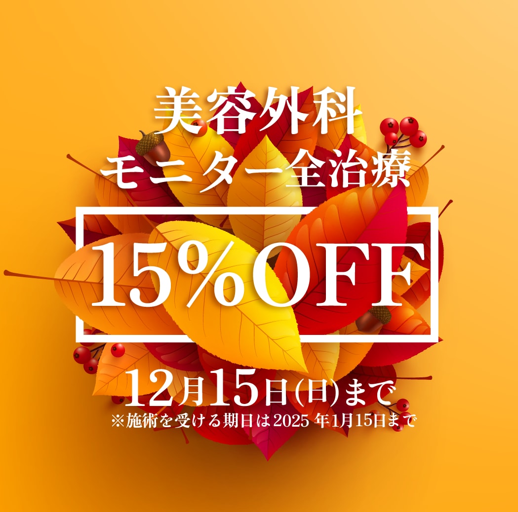 モニター価格から更に15%OFF