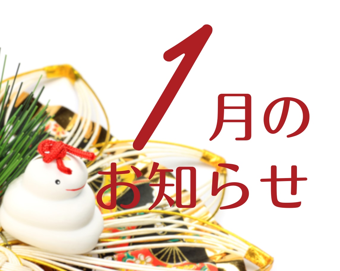 【1月のお知らせ】福袋キャンペーン開始❗️化粧品、外科治療、皮膚科治療それぞれにお得なキャンペーンが始まってます✨