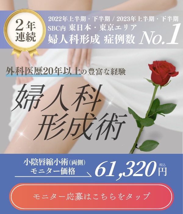 【2年連続】症例数No.1！岩砂院長の婦人科形成術