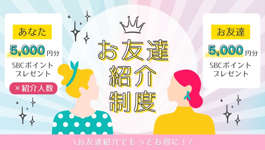 紹介ポイント制度で気になる美容医療が無料！？