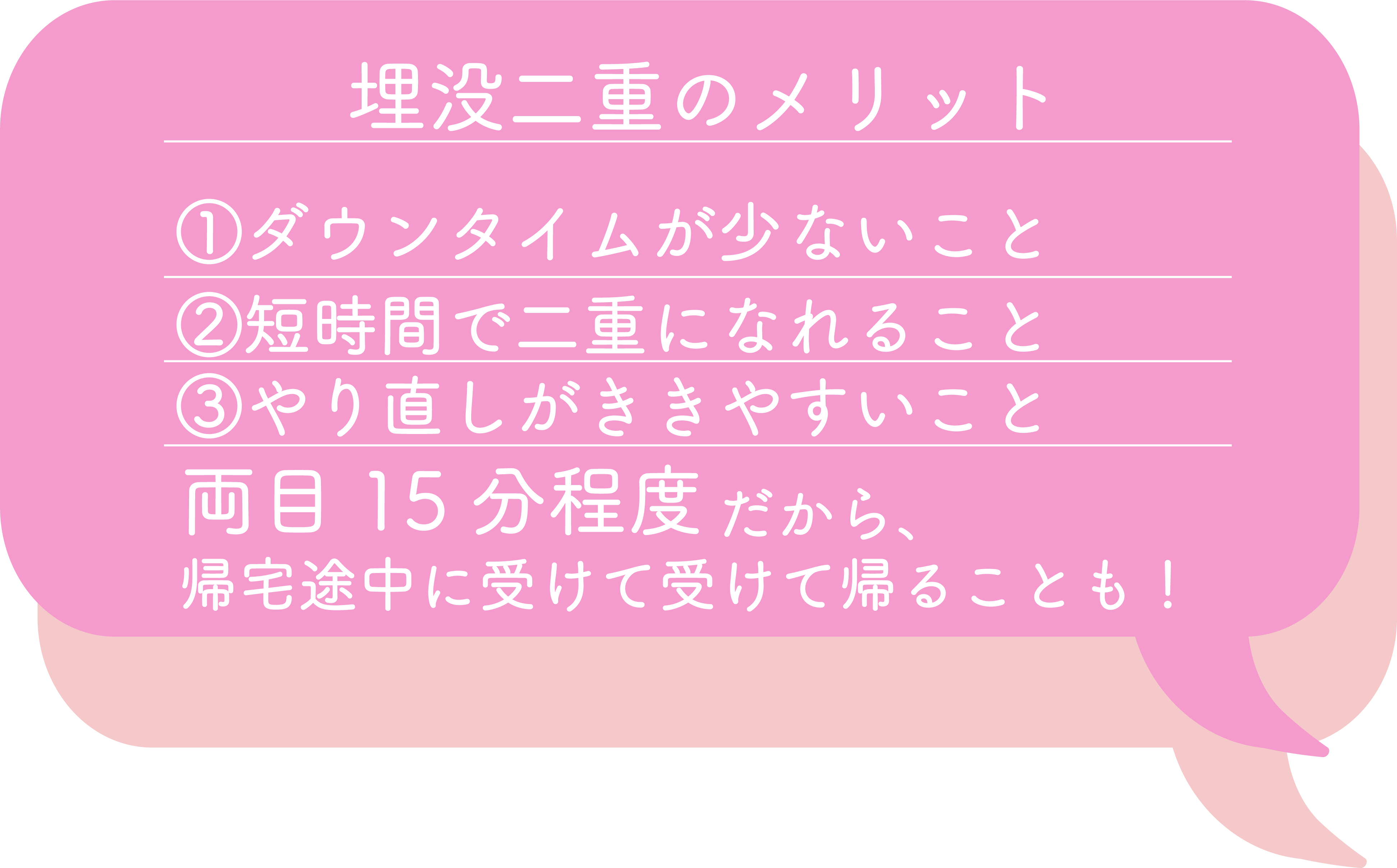 埋没法のメリットと魅力