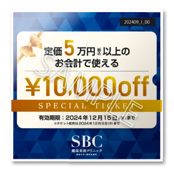 10,000円OFFチケットが使えるおすすめメニュー