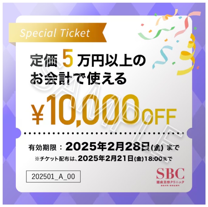 10,000円OFFチケットが使えるおすすめメニュー