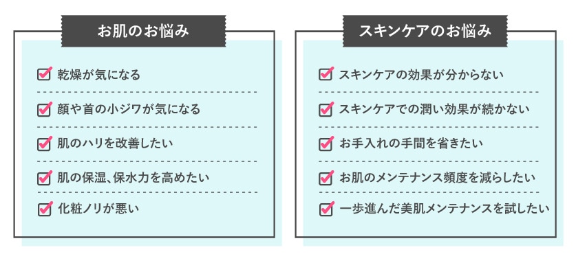 1つでも当てはまったら《ボライトXC》がオススメ！