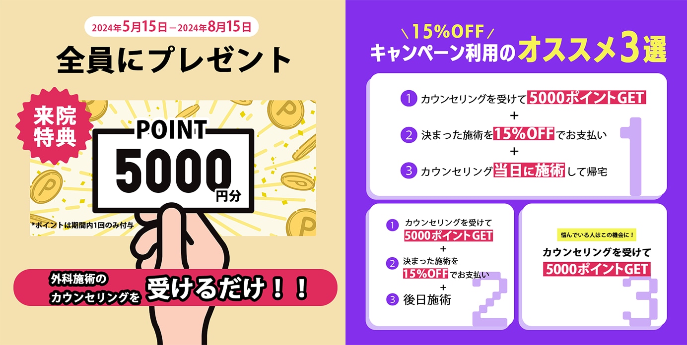 5000円分のポイントプレゼント💰