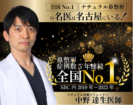 【名古屋の名医】鼻整形なら中野達生医師がおすすめ！お悩み別治療も紹介！