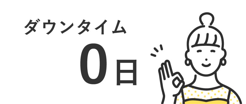 ダウンタイムなし！今すぐ肌改善したい人へ！