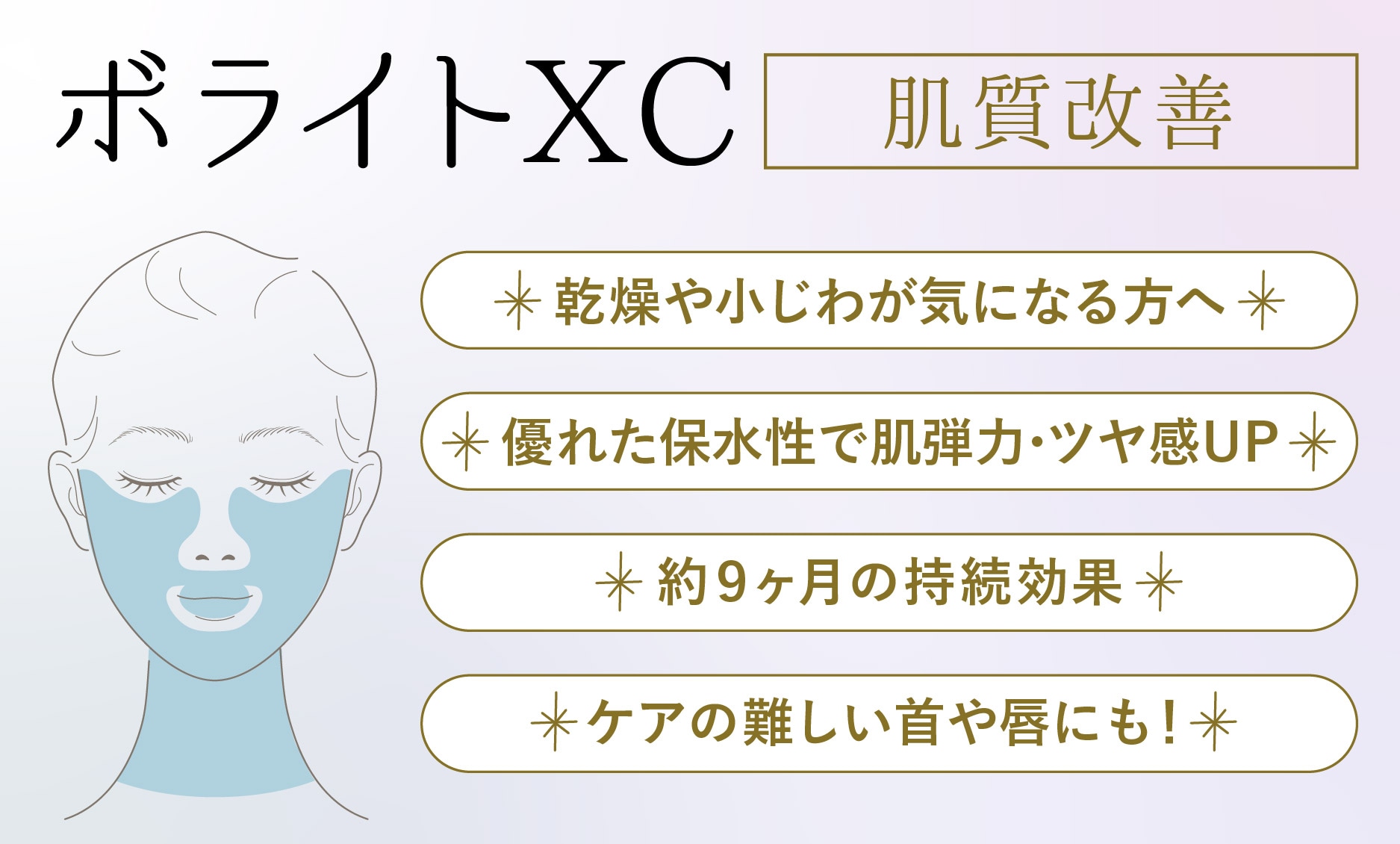 診断結果がボライトだった方！【内側から自然にツヤを出す✨うるおいUPで小じわも改善】