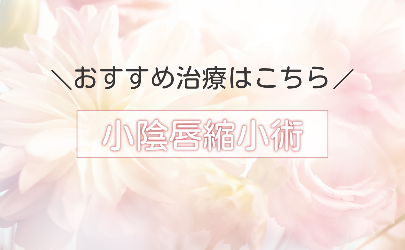 小陰唇でお悩みの方