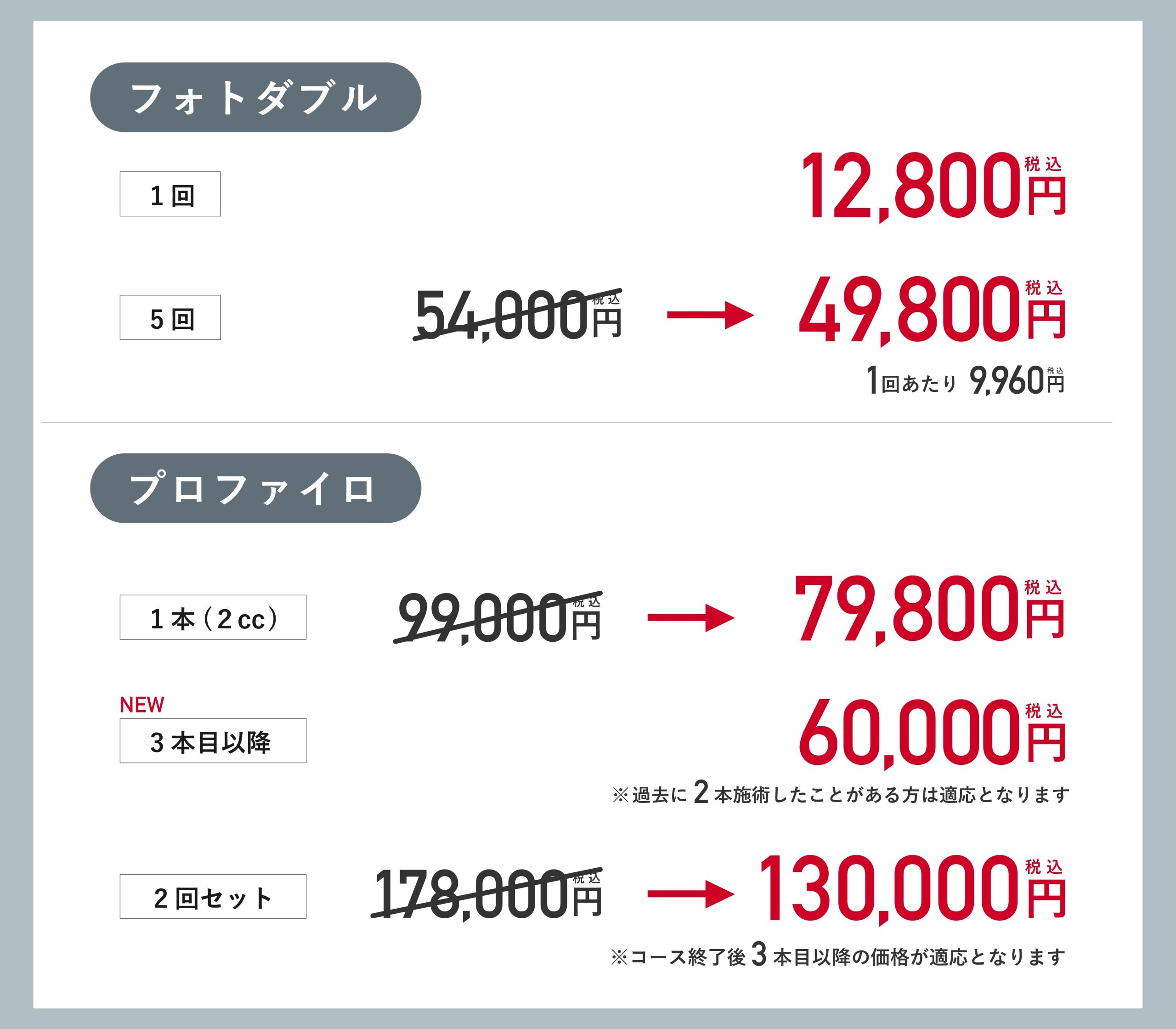 料金改訂 】人気の肌育治療がお求めやすくなりました！！！ - 大阪駅前