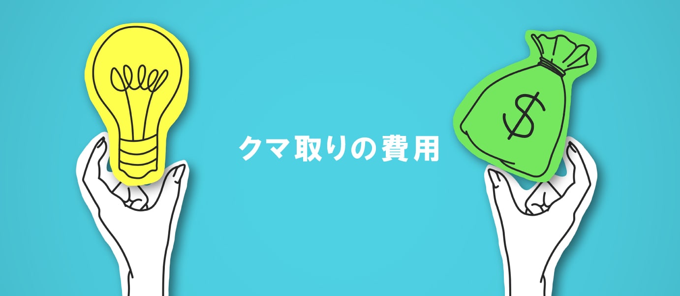 クマ取りの費用（価格）と治療効果💰