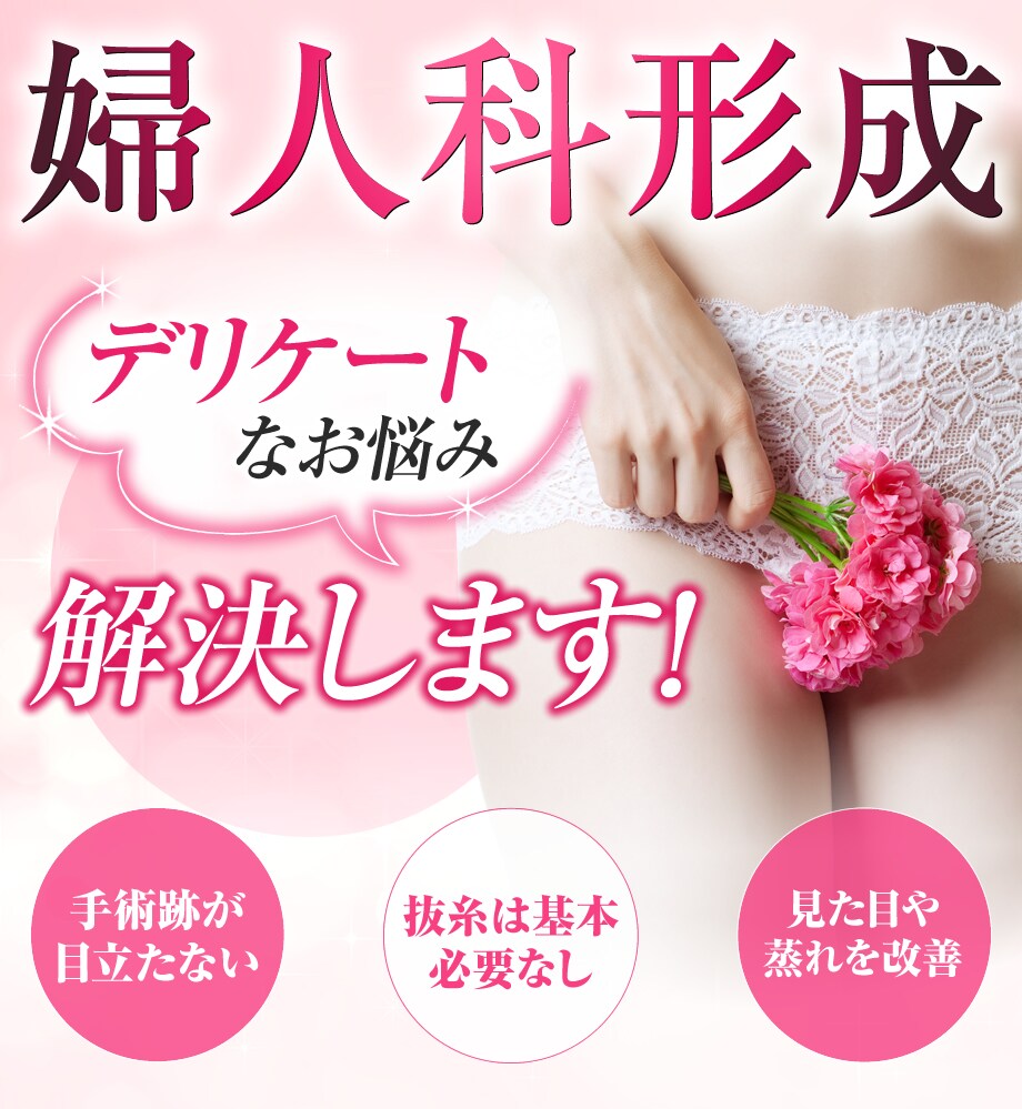 Dr Erikoが執刀 圧倒的美的センス 婦人科形成モニター募集 美容整形 美容外科の湘南美容クリニック